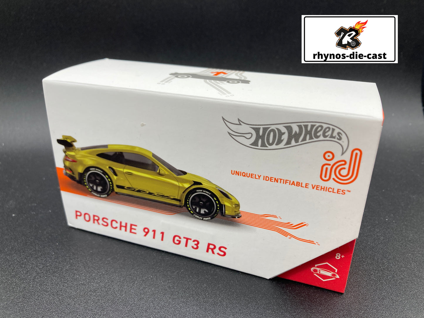 HOT WHEELS ID 2022 CASE A - PORSCHE 911 GT3 RS - IN STOCK - HARD TO FIND