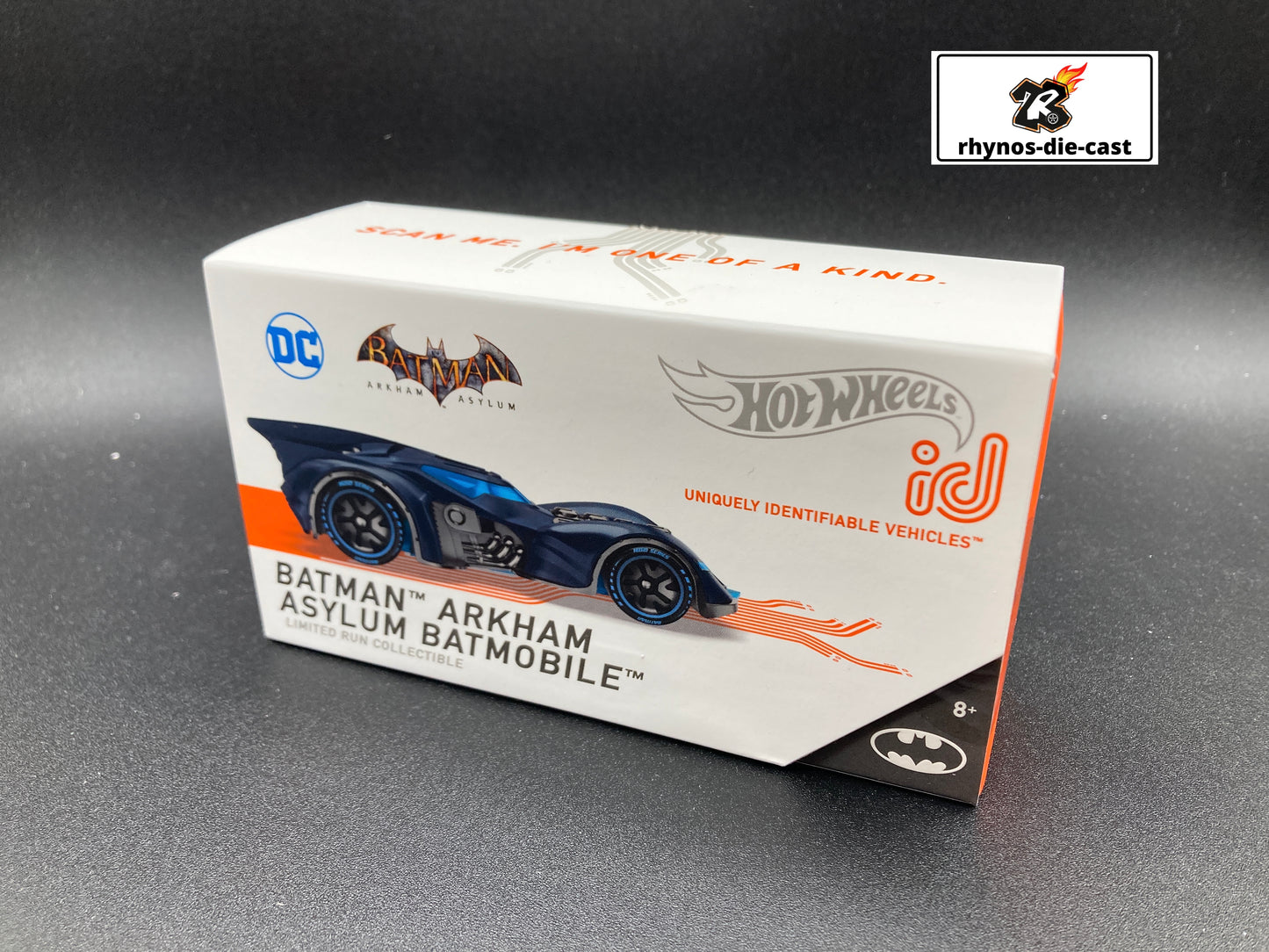 HOT WHEELS ID 2021 CASE C BATMAN ARKHAM ASYLUM BATMOBILE - NEW HARD TO FIND