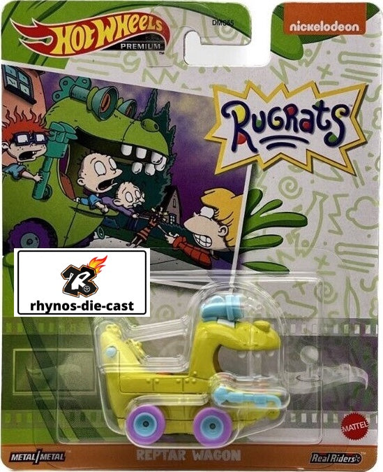 Hot Wheels 2023 Retro Entertainment P Case 4 Pcs Set - Mario Bros - Back to the Future - 007 - Rugrats