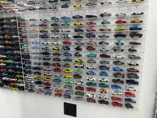 150 Loose Car Wall Mount Display - Diamond Protector