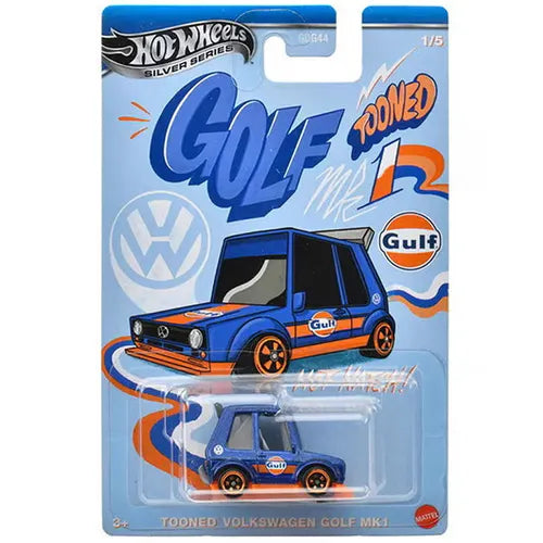 Hot Wheels 2025 GULF TOONED VOLKWAGEN VW GOLK MK1