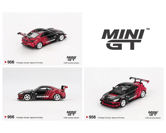 Mini GT 1:64 Toyota GR86 HKS TYPE R 2022 Tokyo Auto Salon – Black