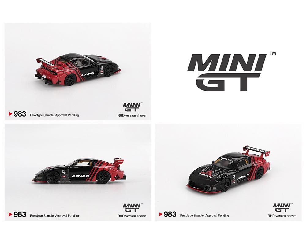 Mini GT 1:64 Mazda RX-7 LB-Super Silhouette Advan