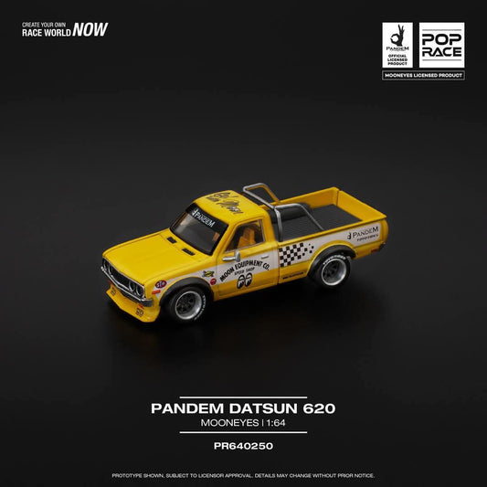 POPRACE 1/64 PANDEM DATSUN 620 - MOONEYES PR640250