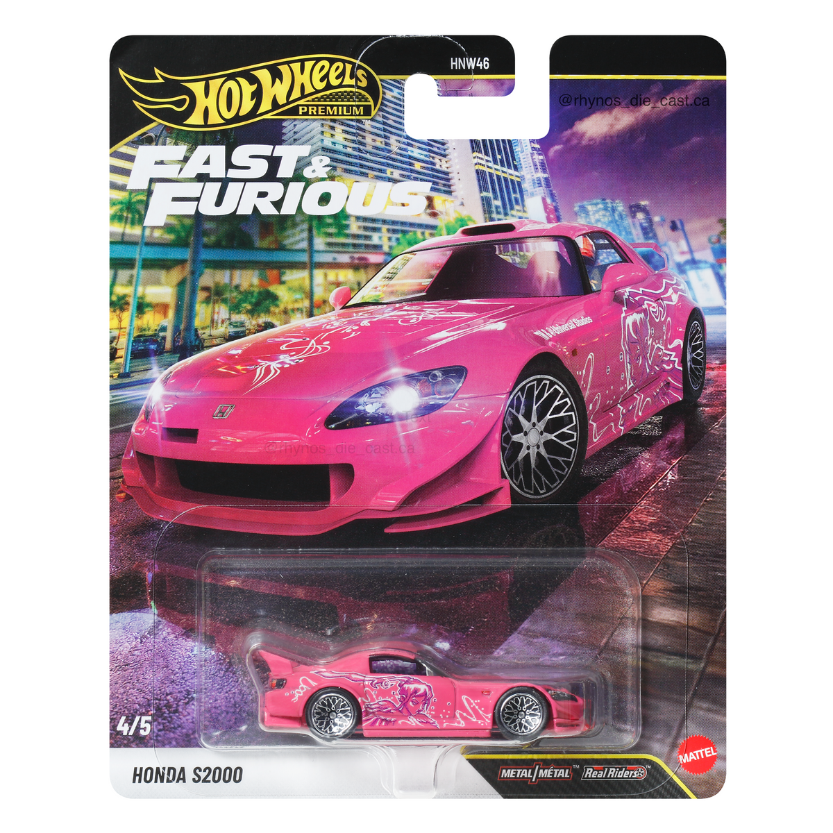 (PRE ORDER) FAST & FURIOUS Q CASE - HNW46-956S - SEALED CASE OF 10 2027 RELEASE