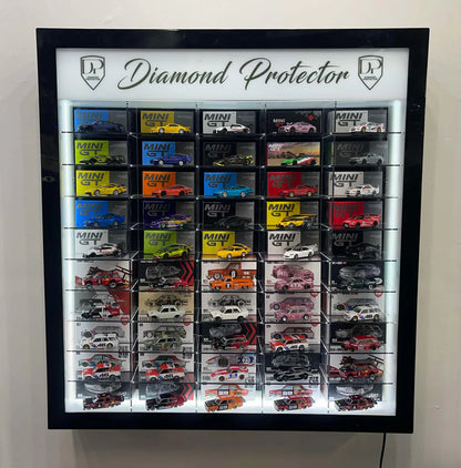 Diamond Protector 50 Car LED Wall Mount Display - Diamond Protector