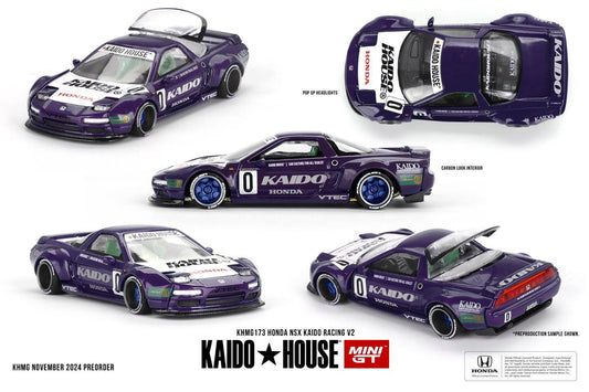 Kaido House x Mini GT KHMG173 Honda NSX Kaido Racing V2