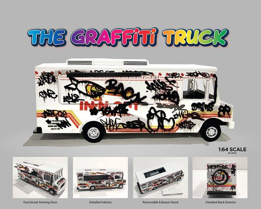 American Diorama 1:64 Food Truck Graffiti Style – Limited Edition MiJo Exclusives