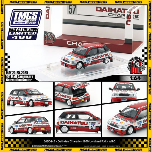 BMC 1/64 TMCS 2025 Daihatsu Charade WRC