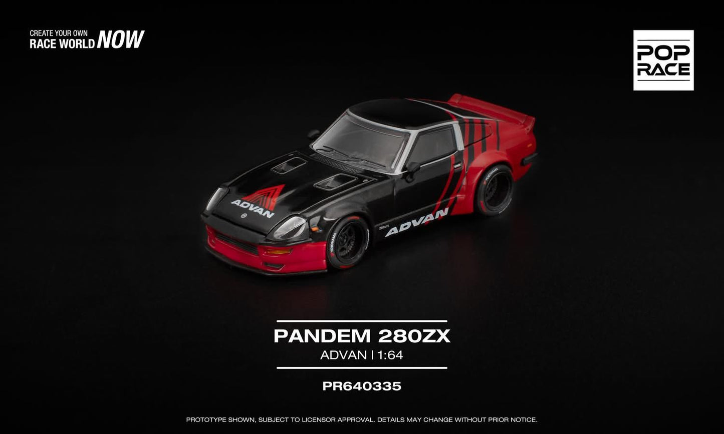 (Pre order) PR640335 POPRACE 1/64 PANDEM 280ZX ADVAN