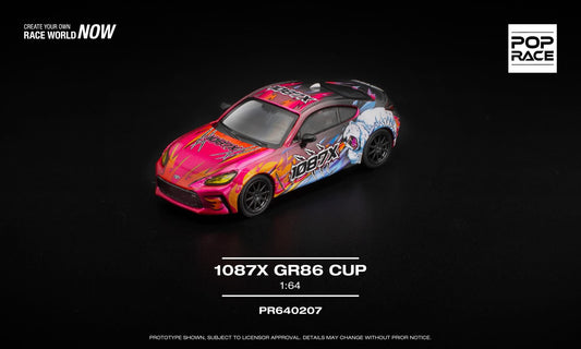 (Pre order) PR640207 POPRACE 1/64 1087X GR86 CUP