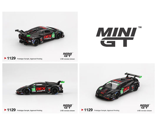 (Preorder) Mini GT 1:64 Lamborghini Huracán GT3 EVO2 #45 No.45 DEX Imaging 2024 IMSA Daytona 24