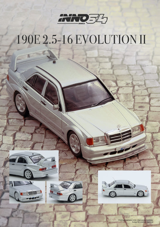 MERCEDES 190E 2.5-16 EVO II (IN64-190E-SIL)