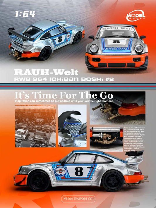 MODELMODEL 1/64 RWB 964 Ichiban Boshi #8 MM64-RWB964-001