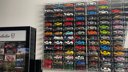 56 Car Slanted Wall Mount Display - Diamond Protector