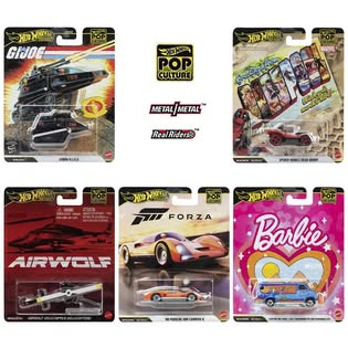 (PRE ORDER)HOT WHEELS 2026 POP CULTURE - SET OF 5