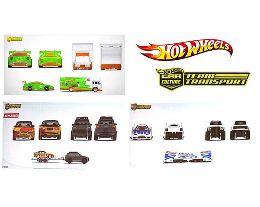 (Preorder) Hot Wheels CC TEAM TRANSPORT RELEASE M SEALED CASE 0F 4 -FLF56-957M
