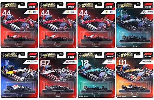 (PRE ORDER) Hot Wheels 1:64 F1 Racing Premium - Mix 3 for 2026 - HRV11-956L
