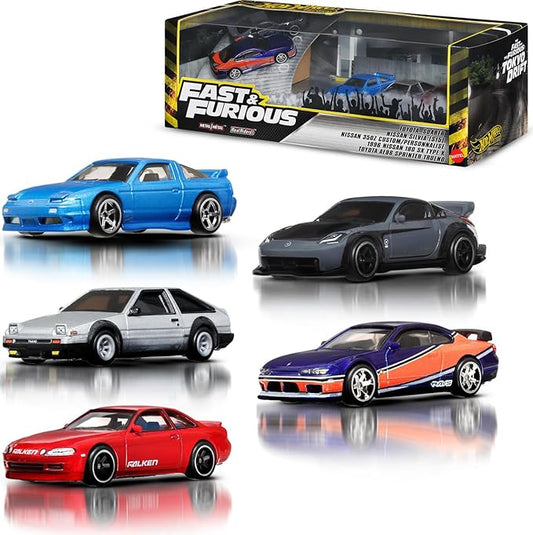 Hot Wheels Premium Diorama Set 2025 Fast & Furious Tokyo Drift Collector Edition
