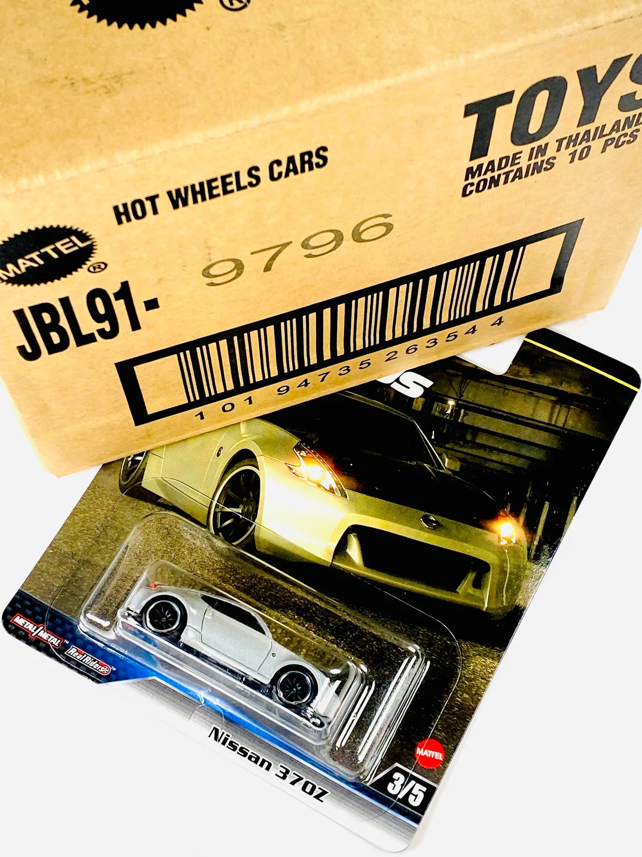 Hot Wheels 2025 Fast & Furious Nissan 370Z Factory Sealed Solid Pack (10 Cars)