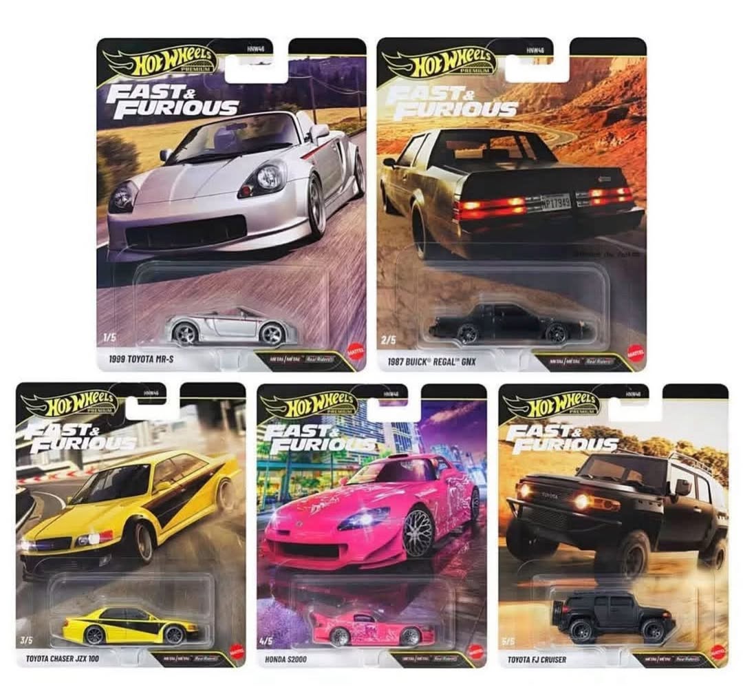(PRE ORDER) FAST & FURIOUS Q CASE - HNW46-956S - SEALED CASE OF 10 2027 RELEASE