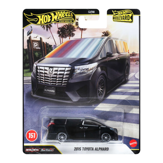 Hot Wheels Premium Boulevard 20058 Toyota Alphard #151 (DAMAGED CARD)