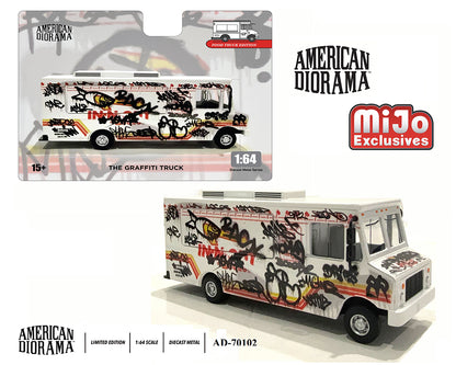 (Preorder) American Diorama 1:64 Food Truck Graffiti Style – Limited Edition MiJo Exclusives