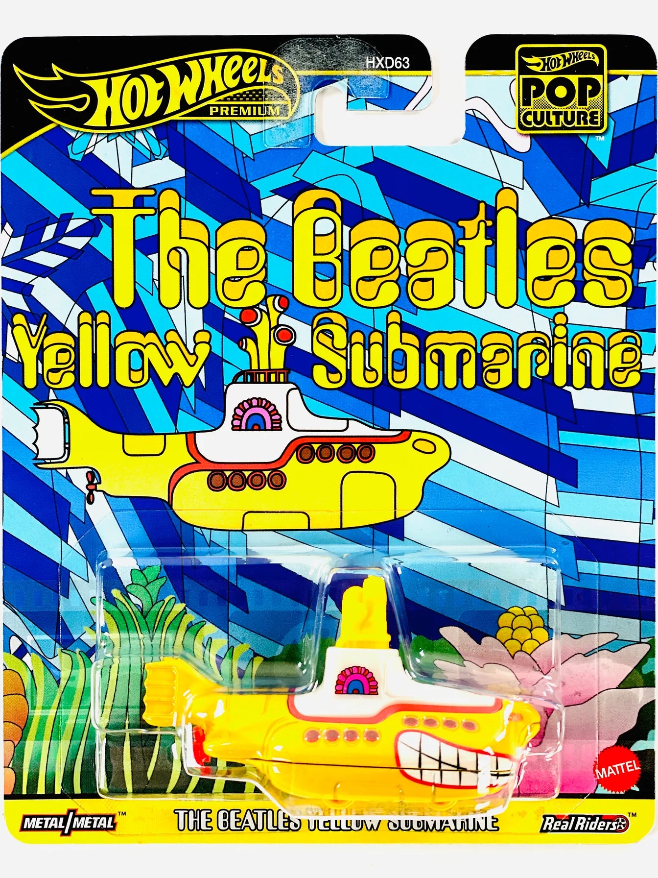 Hot Wheels 2025 Pop Culture Case H The Beatles Yellow Submarine