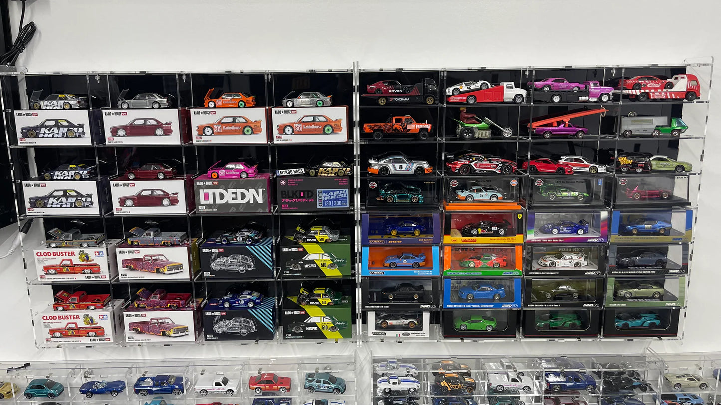 32 Slot Acrylic Wall Display (AD-32) - Diamond Protector