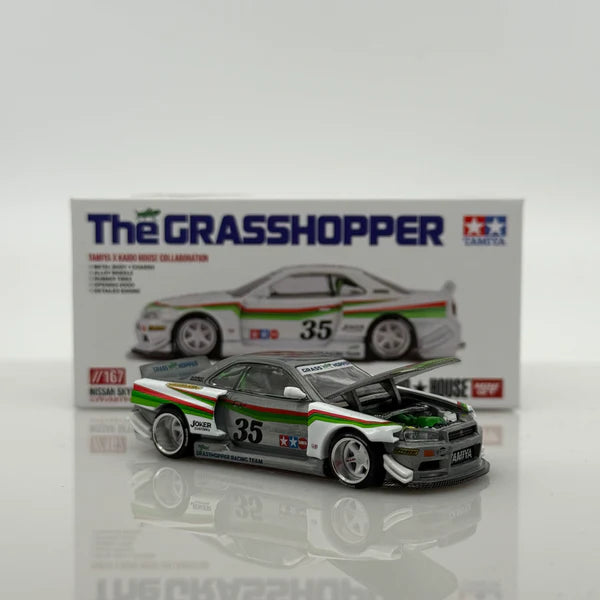 *** CHASE*** KHMG167 NISSAN SKYLINE GT-R (R34) TAMIYA X KAIDO HOUSE “THE GRASSHOPPER” V1 ***CHASE***
