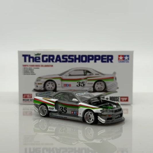 *** CHASE*** KHMG167 NISSAN SKYLINE GT-R (R34) TAMIYA X KAIDO HOUSE “THE GRASSHOPPER” V1 ***CHASE***