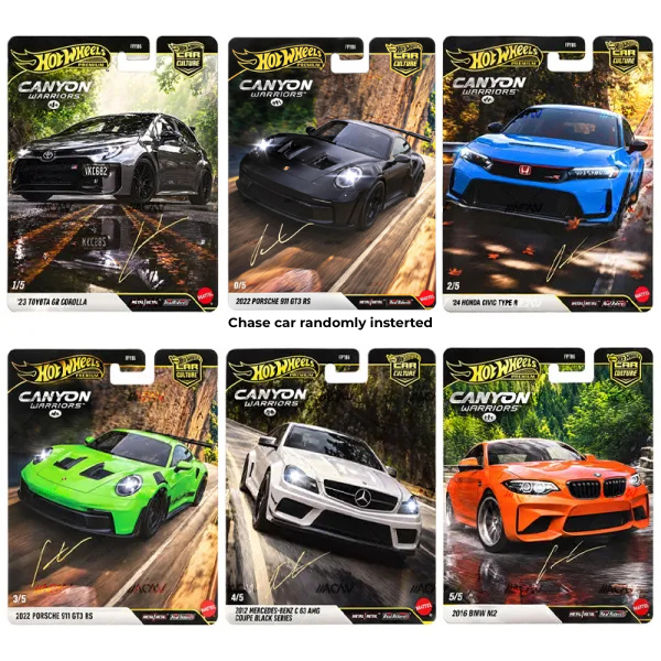 (Preorder) Hot Wheels 1:64 Car Culture 2027 C Case – FPY86-962C - Canyon Warriors