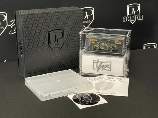 Hot Wheels Boxed RLC 2-Tier Acrylic Display 2 Pack (RLC-2) - Diamond Protector