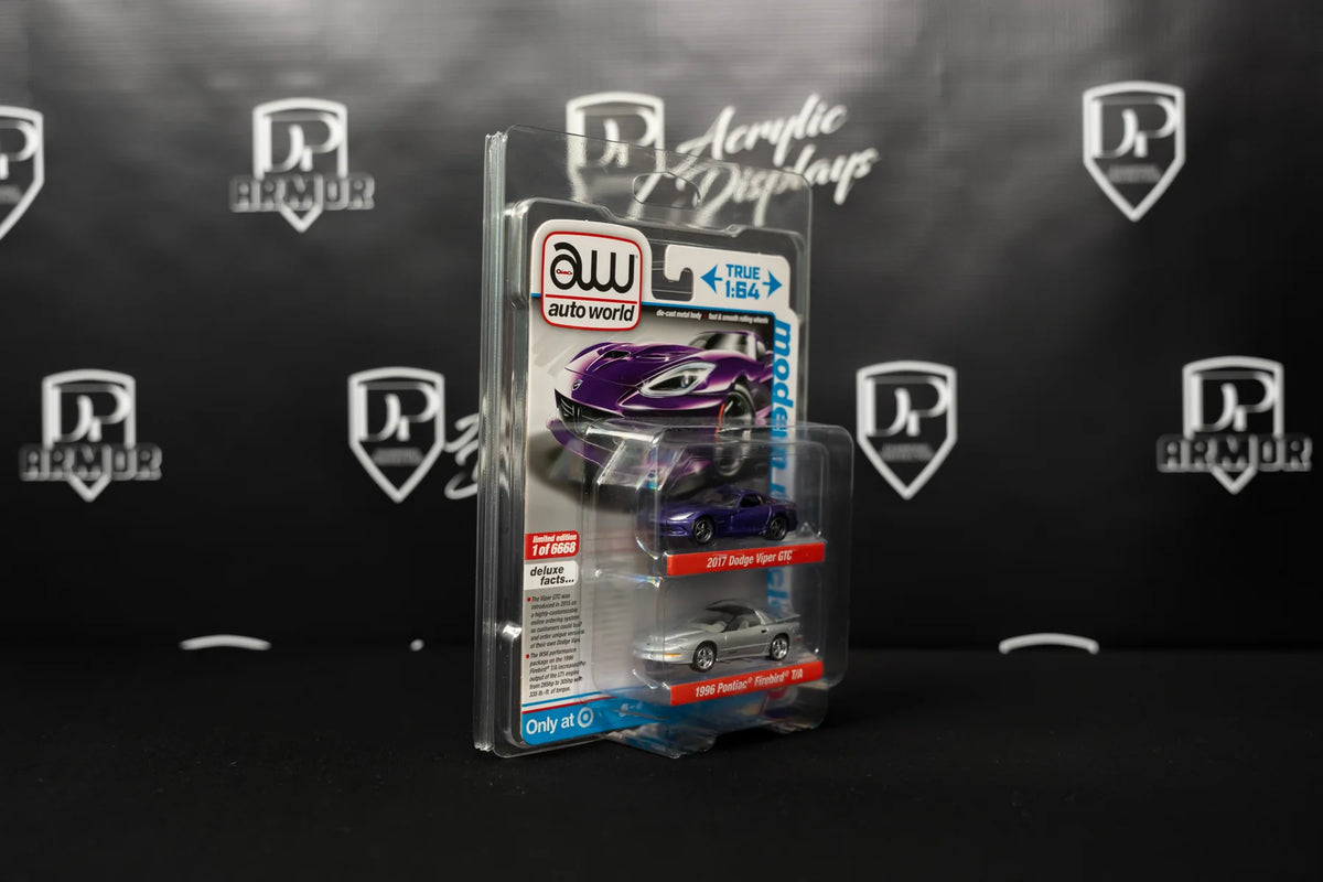 Johnny Lightning/Auto World 2 Pack Protector - Diamond Protector