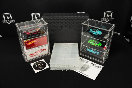 Hot Wheels Boxed RLC 3-Tier Acrylic Display 2 Pack (RLC-3) - Diamond Protector