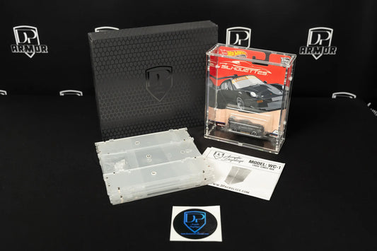 Hot Wheels Premium Single Car Acrylic Display 2 Pack (WC-1) - Diamond Protector