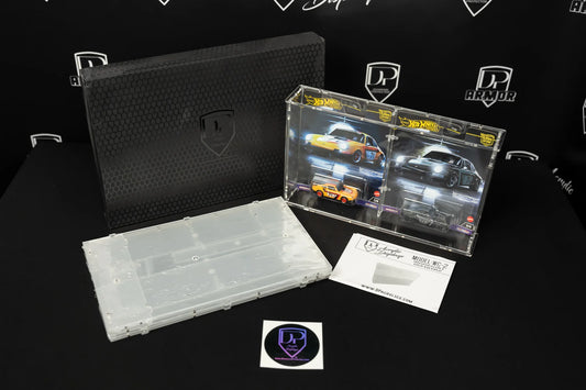 Hot Wheels Premium 2-Car Acrylic Display 2 Pack (WC-2) - Diamond Protector