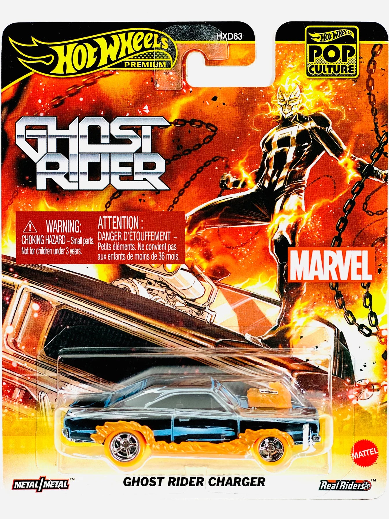 Hot Wheels 2025 Pop Culture Case H Ghost Rider Charger