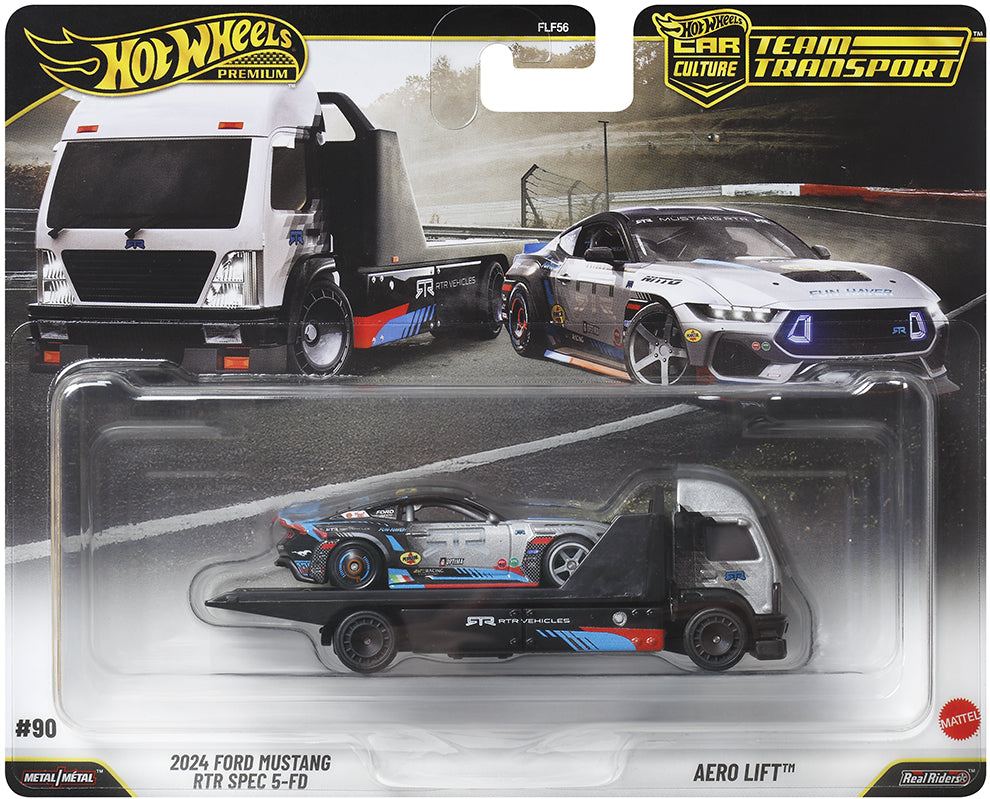 (Preorder) Hot Wheels CC TEAM TRANSPORT RELEASE K SEALED CASE 0F 4 -FLF56-957K