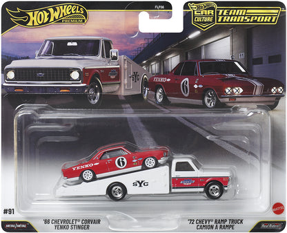 (Preorder) Hot Wheels CC TEAM TRANSPORT RELEASE K SEALED CASE 0F 4 -FLF56-957K