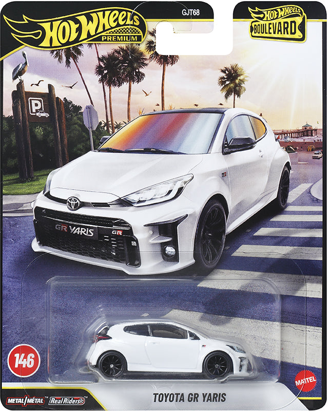 (PRE ORDER) Hot Wheels BOULEVARD: MIX 2 OF 2026 - YARIS,FORD TORINO, LAMBORGHINI,67 MUSTANG, R32 SKYLINE