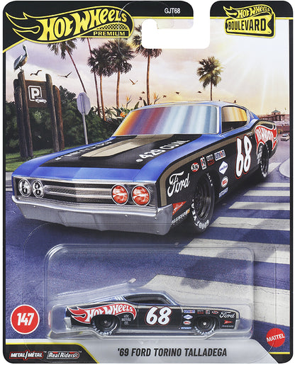 (PRE ORDER) Hot Wheels BOULEVARD: MIX 2 OF 2026 - YARIS,FORD TORINO, LAMBORGHINI,67 MUSTANG, R32 SKYLINE