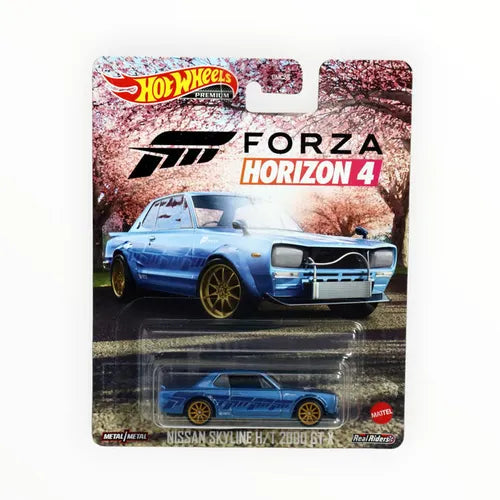 Hot Wheels Pop Culture - Nissan Skyline H/T 2000 GT-X - CREASED CARD
