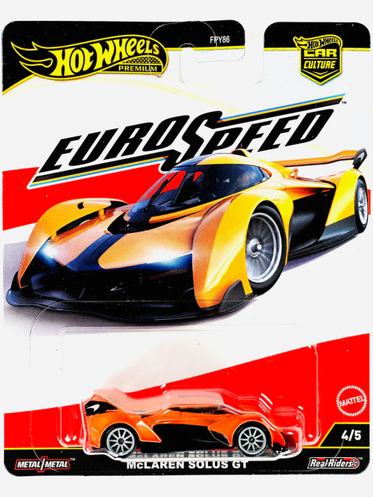 Hot Wheels 2025 Car Culture Euro Speed McLaren Solus GT