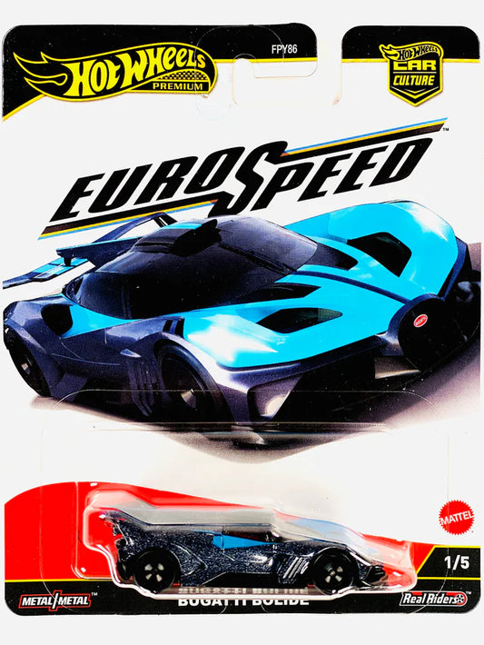 Hot Wheels 2025 Car Culture Euro Speed Bugatti Bolide