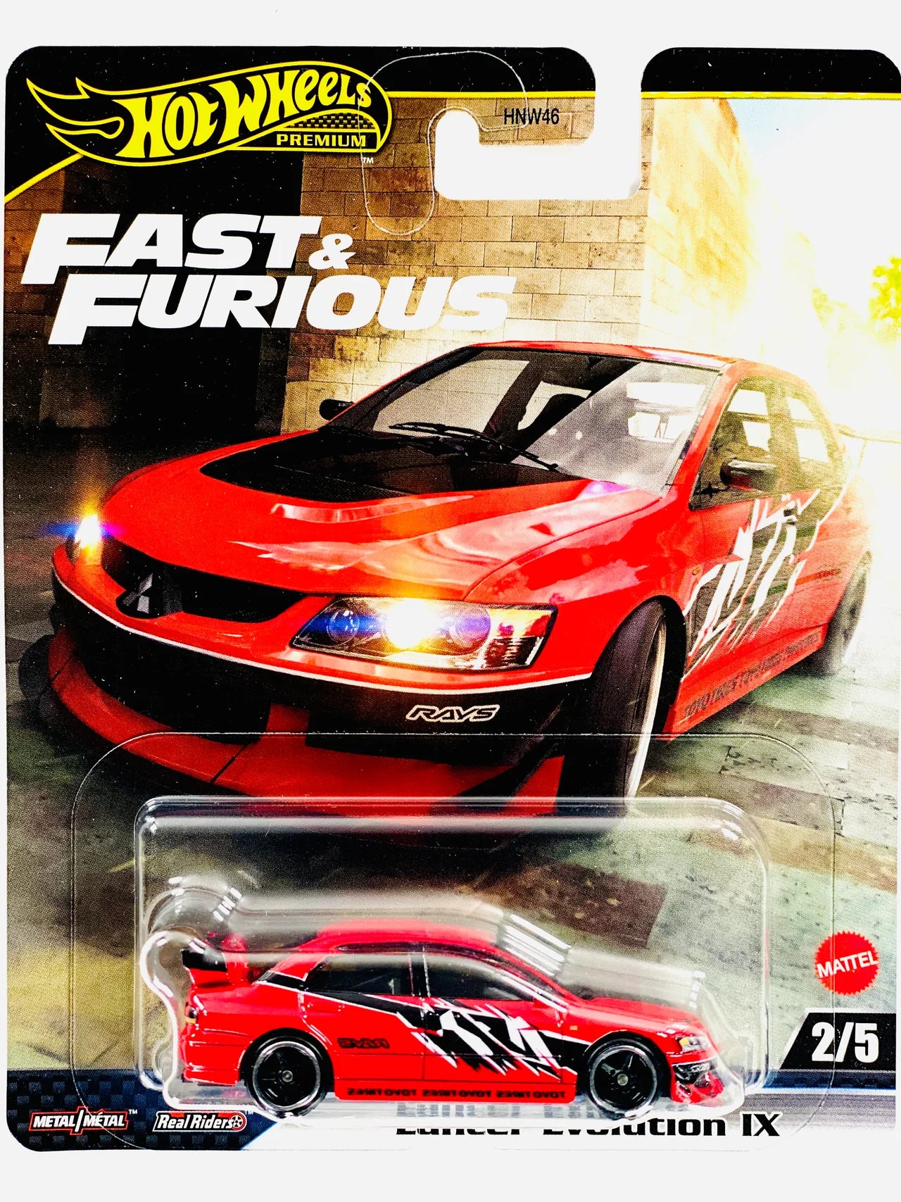 Hot Wheels 2025 Fast & Furious Case M Mitsubishi Lancer Evolution IX