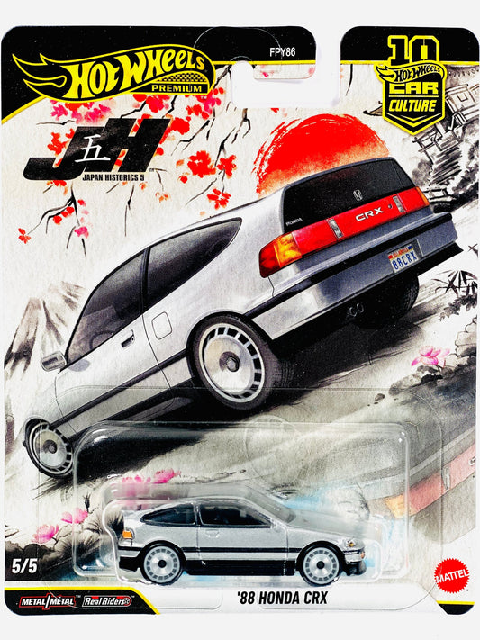 Hot Wheels 2026 Japan Historics 5 '88 Honda CRX  (Damaged Card/Blister)