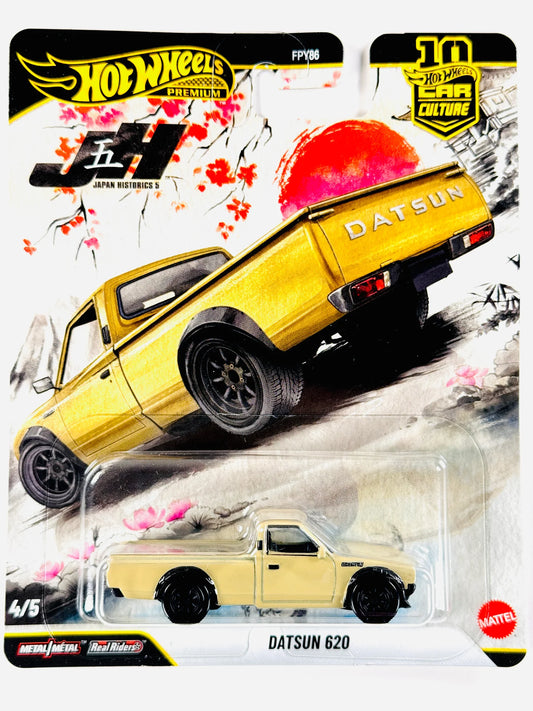 Hot Wheels 2026 Japan Historics 5 Datsun 620 (Damaged Card/Blister)