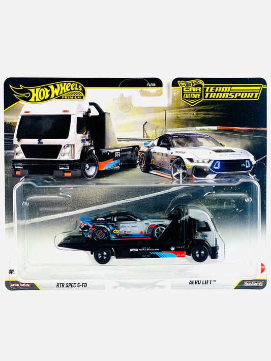 Hot Wheels 2026 Team Transport Case K ’24 Ford Mustang RTR Spec 5-FD Aero Lift #90