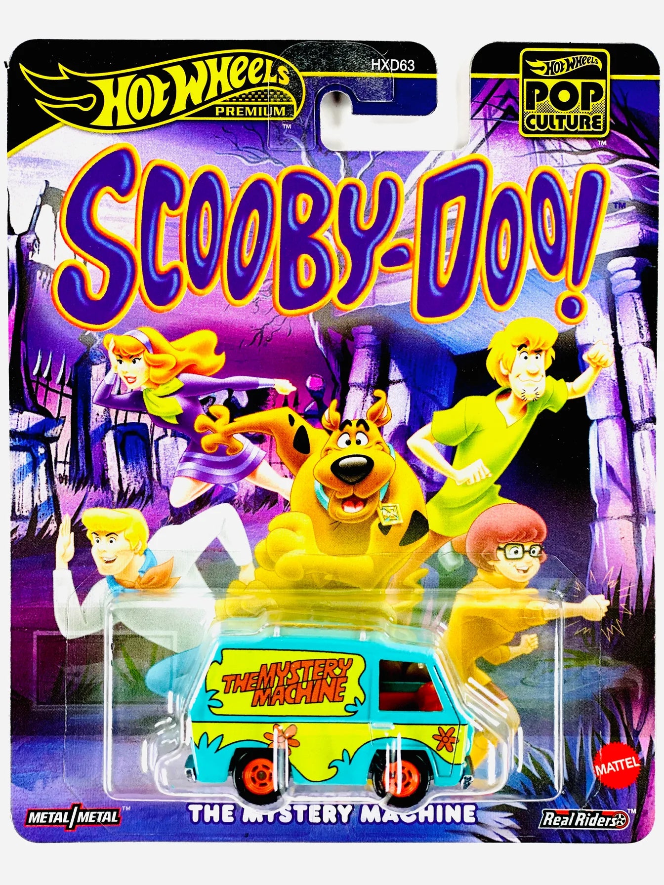 Hot Wheels 2025 Pop Culture Case G Scooby-Doo The Mystery Machine